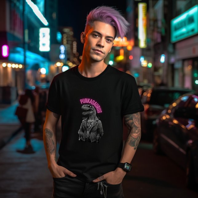 Camiseta Punkasauro (Criador carregado)