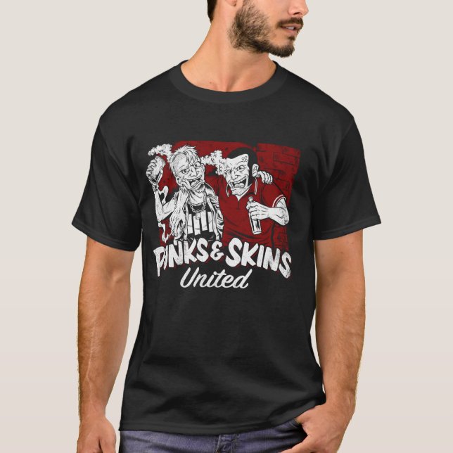 Camiseta Punks e Skins United Ōi Street Punks & Ski (Frente)