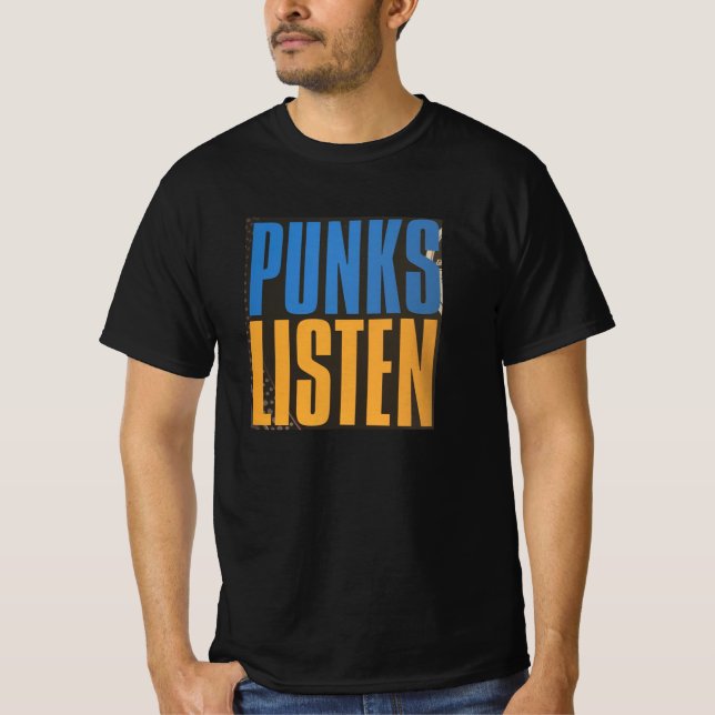 Camiseta PUNKS ESCUTE t-shirt (Frente)