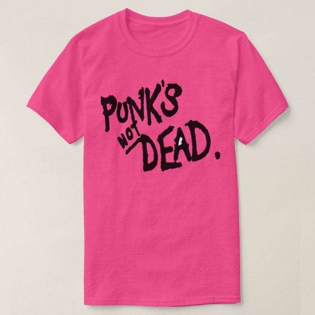 CAMISETA PUNKS NOT DEAD (Frente do Design)