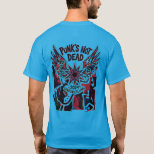 Camiseta Punks Not Dead 2024 Londres Chamando Punk