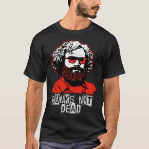 Camiseta Punks Not Morto, Karl Marx, Oi, Punkrock, Punk Pul