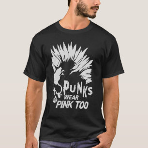 Camiseta Punks Vestem Rosa Demasiado Gótico no concerto 1 M