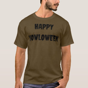 Camiseta Punny Happy Howloween Halloween