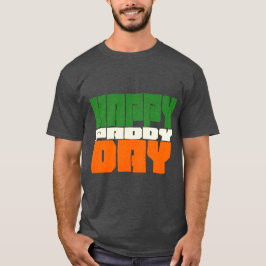 Camiseta Punny Happy Paddy Day T-Shirt Dia de São Patrício