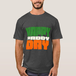 Camiseta Punny Happy Paddy Day T-Shirt Dia de São Patrício