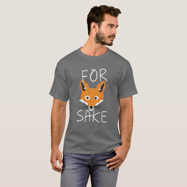 Camiseta Punny para a causa do Fox (Frente Completa)