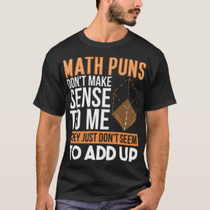 Camiseta PUNS DE MATEMÁTICA NÃO FAZEM SENTIDO PARA MIM, leg