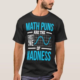 CAMISETA PUNS DE MATEMÁTICA SÃO O PRIMEIRO SINAL DE LOUÇA