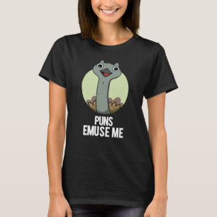 Camiseta Puns Emuse Me Engraçado Emu Pun