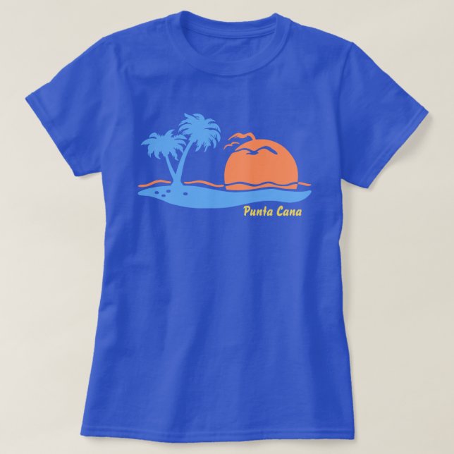 Camiseta Punta Cana (Frente do Design)