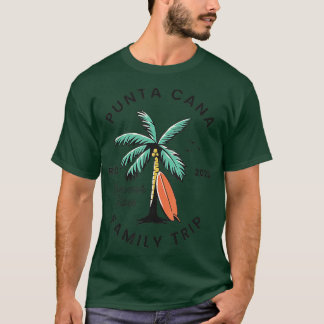 Camiseta Punta Cana 2023 Férias Familiares Da República Dom