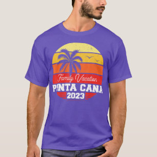 Camiseta Punta Cana Family Vacation 2023 Matching Holiday S