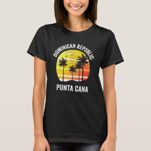 Camiseta Punta Cana Palm Tree dá praias à família Summer Fr