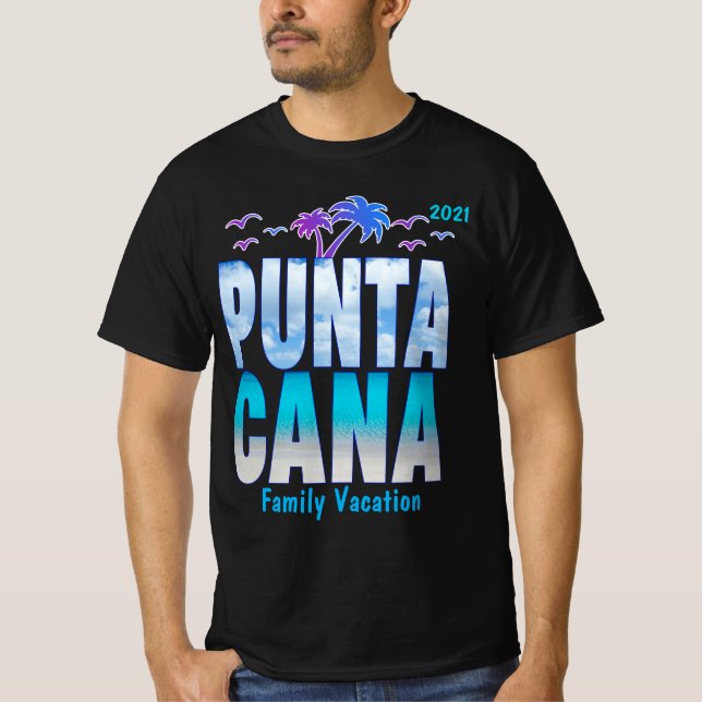 Camiseta Punta Cana Summer Vacching T-Shirt (Frente)