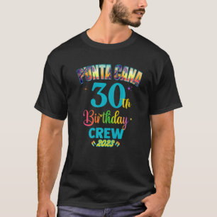 Camiseta Punta Cana Trip. Birthday Correspondente à Tripula