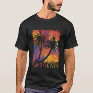 Camiseta Punta Cana Vacation Praia Dominicana