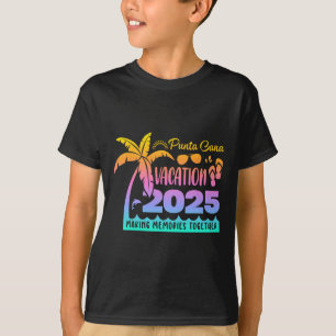 Camiseta Punta Vacation Cana 2025 Criando Memórias Juntos