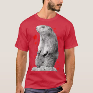 Camiseta Punxsutawney Phil Dramatic Groundhog Whistle P