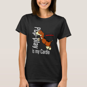 Camiseta Pup Play é meu kink gay de cardio, papel de cachor