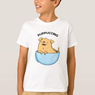 Camiseta Pup-pucccino - Cão-de-Cachorro