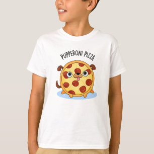 Camiseta Pupperoni Pizza Pupppy Pizza Pun