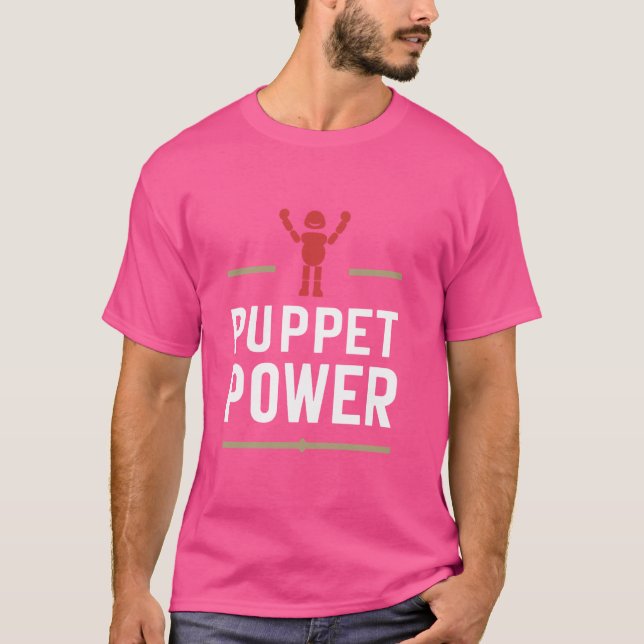 Camiseta Puppet Mastery Play Ventriloquist Performan (Frente)