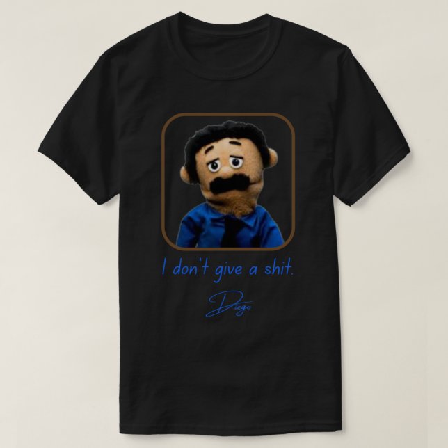 Camiseta Puppets Encantados Diego (Frente do Design)