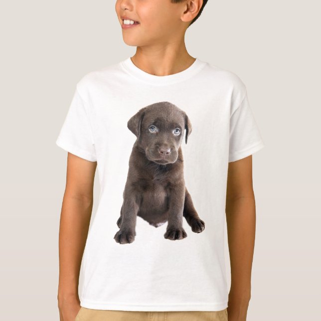 Camiseta Puppia de chocolate (Frente)