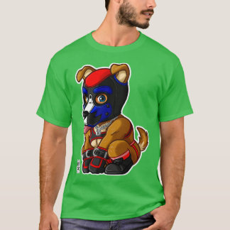 CAMISETA PUPPY AZUL MASSA AZUL SÉRIE BEARZOO