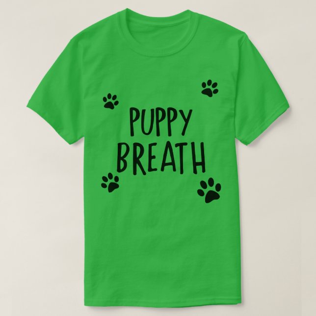 Camiseta Puppy Breath (Frente do Design)