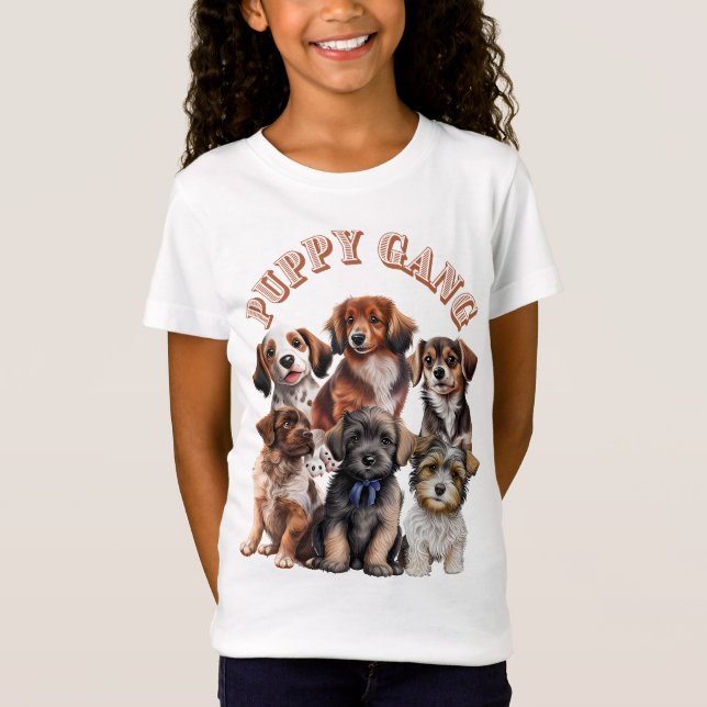 Camiseta Puppy Gang (Frente)
