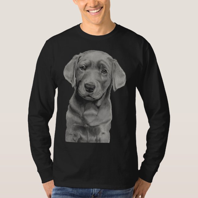 Camiseta Puppy Labrador (Frente)