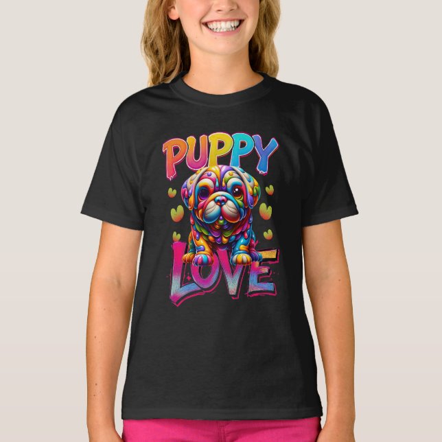 Camiseta Puppy Love (Frente)