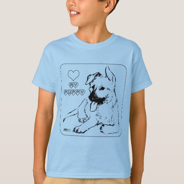 Camiseta Puppy Love (Frente)
