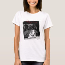 Puppy Love Black & White Dog Photo