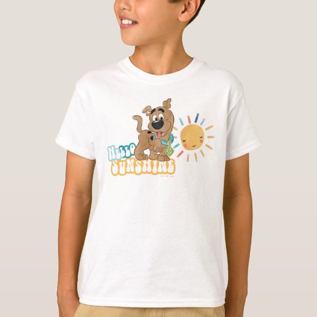 Camiseta Puppy Scooby-Doo "Hello Sunshine" (Frente)
