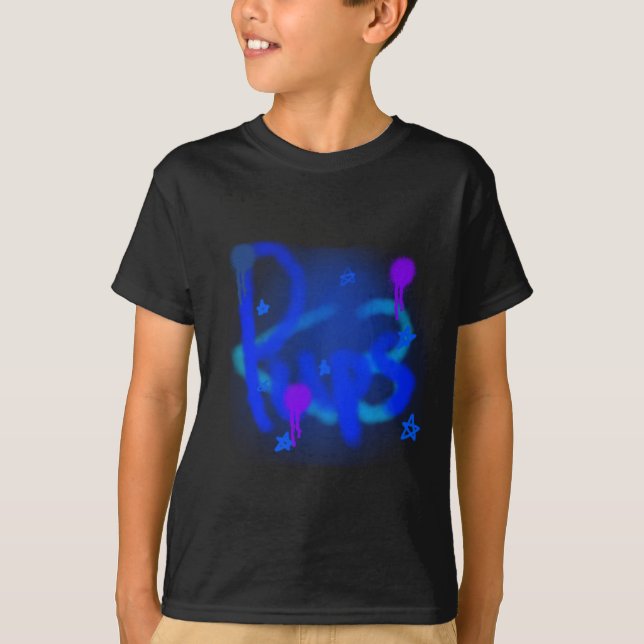 Camiseta Pups Graffiti Kids T - Shirt (Frente)