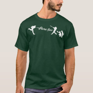 Camiseta Pura Glaço De Basebol Com Arranque De Lança K Bas