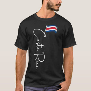 Camiseta Pura Tropical Vida Costa Rica Bandeira Vacinação d