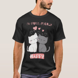 Camiseta Puramente feliz é a minha superpotência. Presente