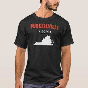 Camiseta Purcellville Virginia EUA State America Viagem Vir