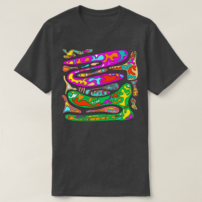 Camiseta puré de ameba (Frente do Design)