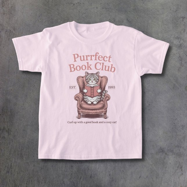 Camiseta Purfect Book Club (Criador carregado)