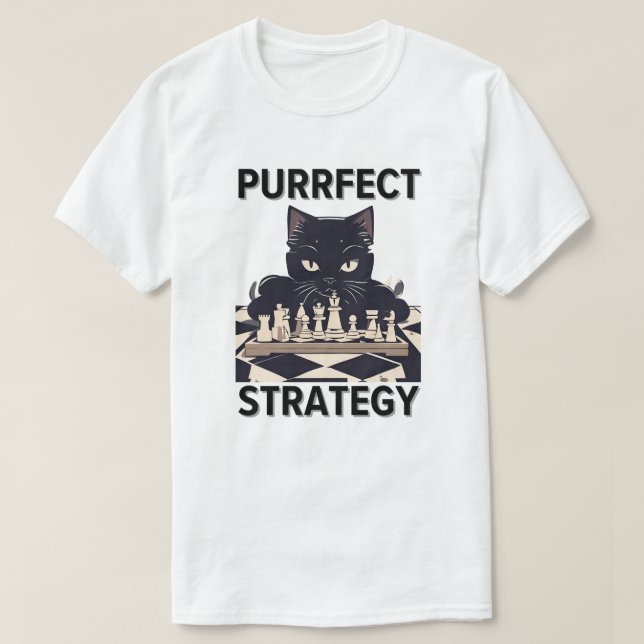Camiseta Purfect Strategy Chess Tee (Frente do Design)