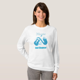 Camiseta Purificador de Alma Música Gráfico de Guitarra e S