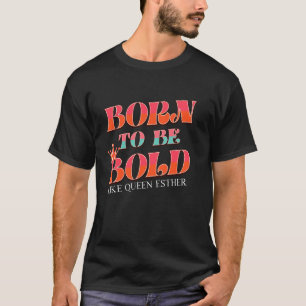 Camiseta Purim Esther Quem Fantasia Festa Celebração Judaic