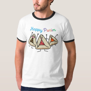 Camiseta Purim hamantaschen a pastelaria Sameach Oznei