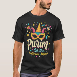 Camiseta PURIM, que comecem as festividades! - Celebração