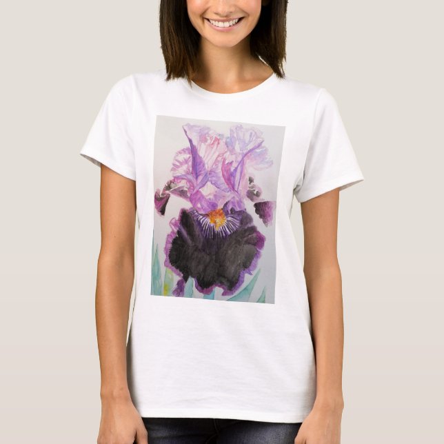 Camiseta Puro Iris Watercolor - T Shirt (Frente)